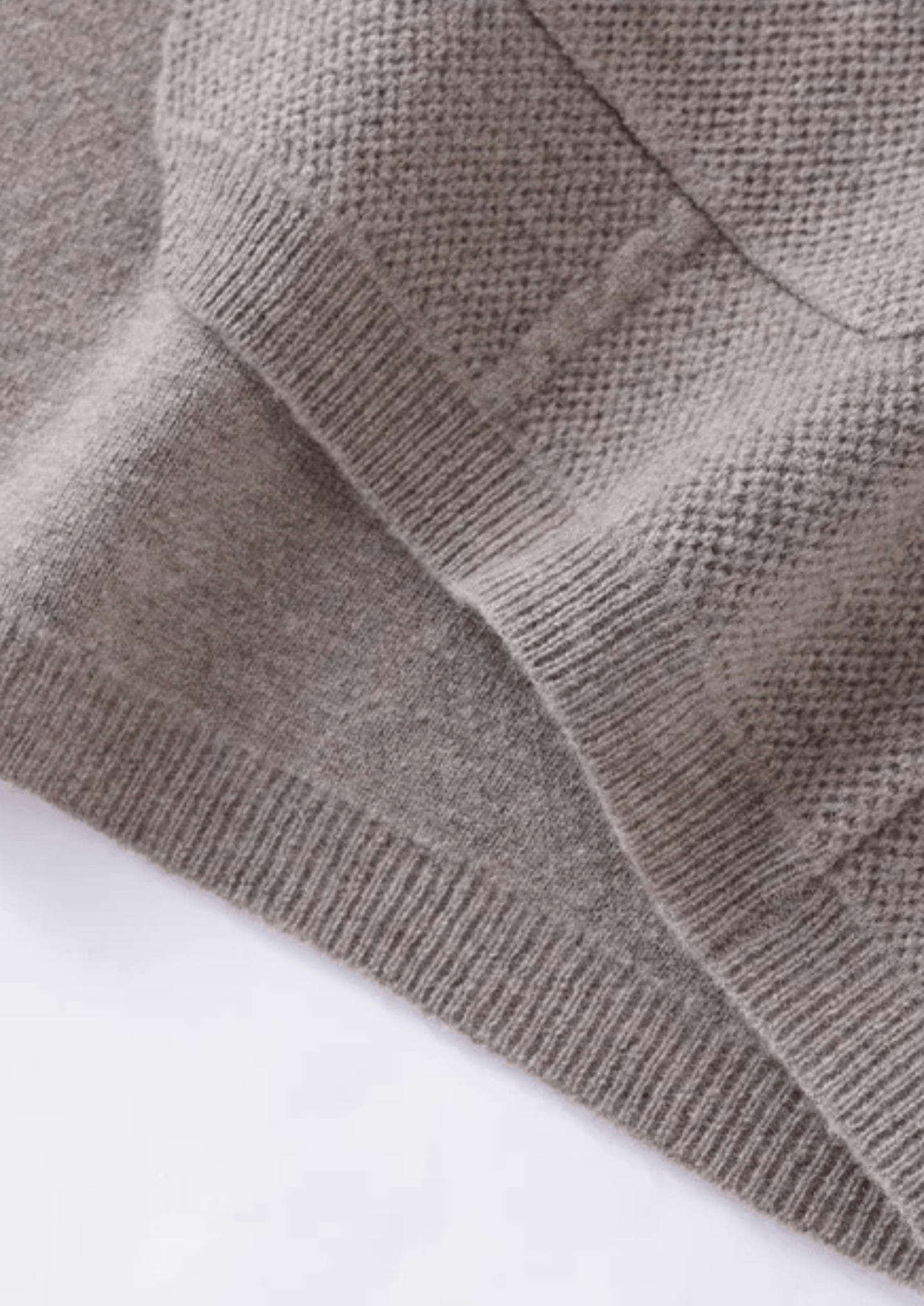 100% CASHMERE BUTTON OVERSHIRT - LORMIER -