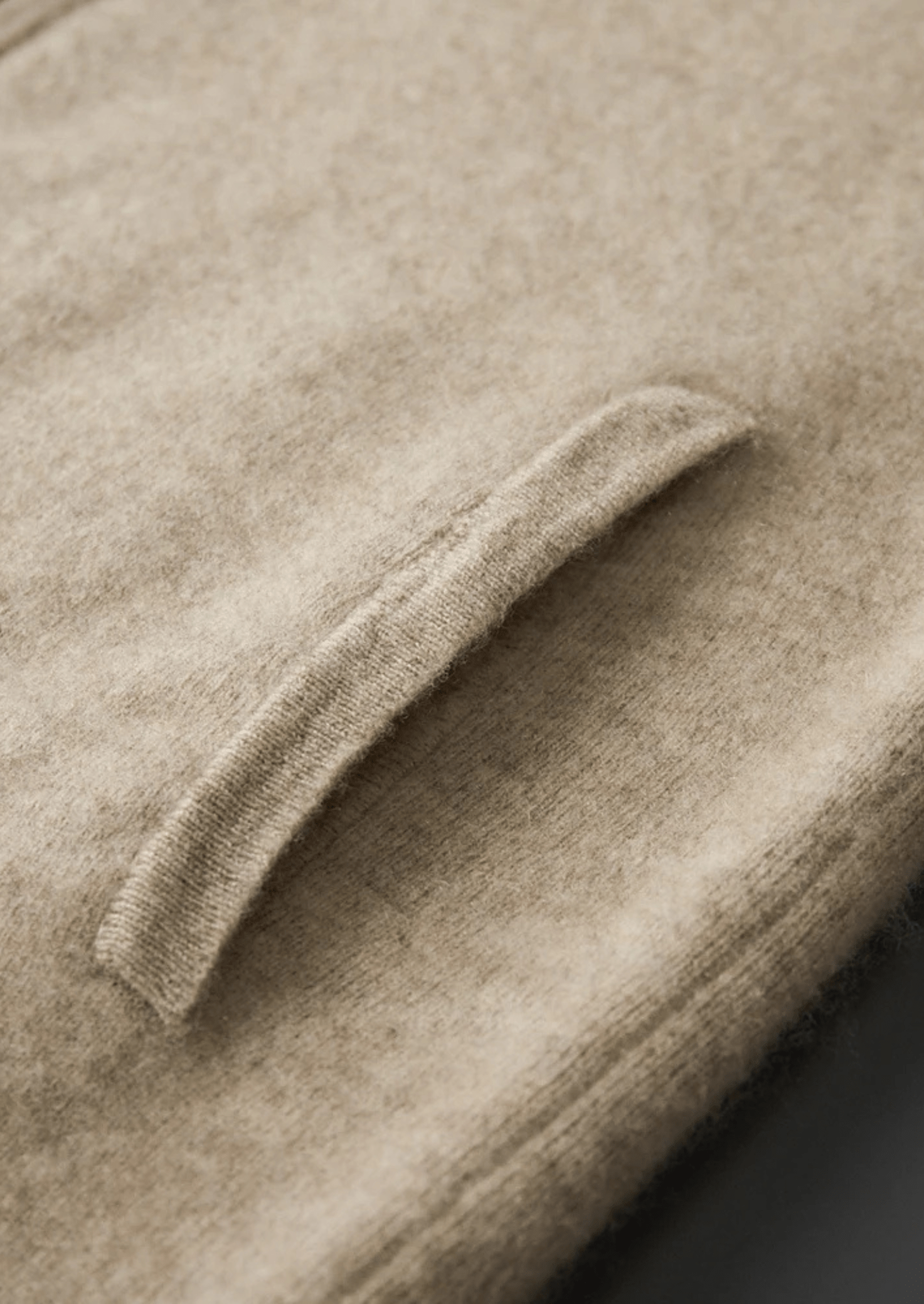 100% CASHMERE ZIP POLO CARDIGAN - LORMIER -
