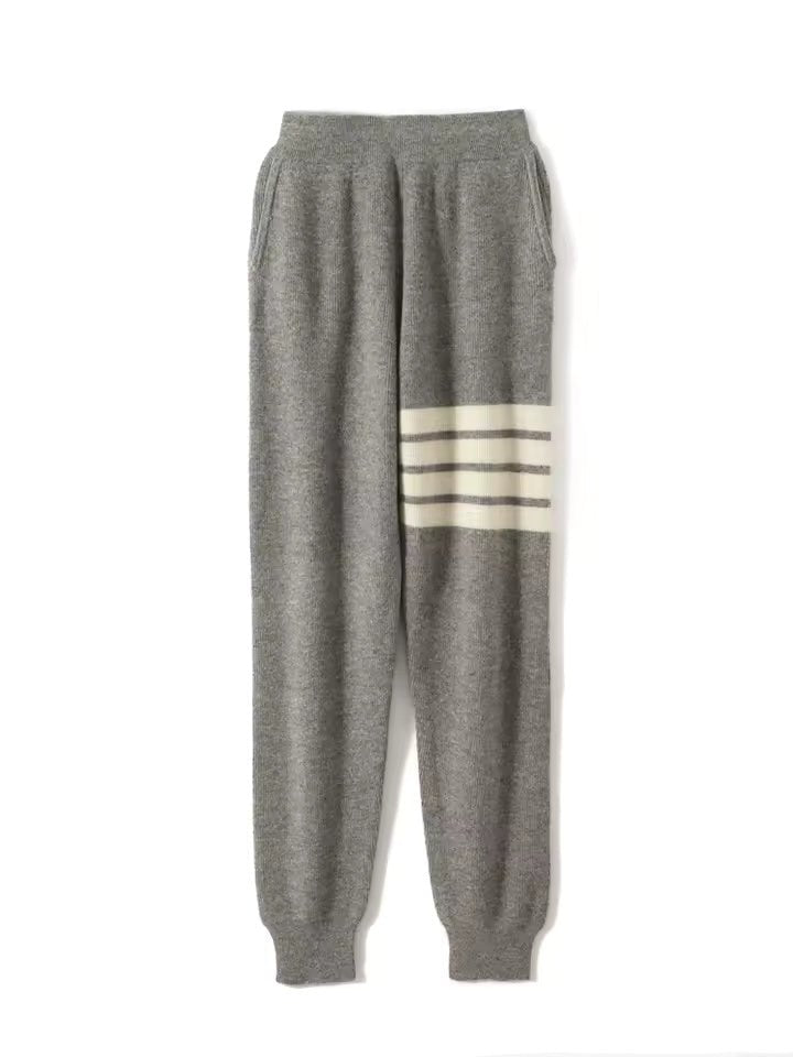 100% MERINO WOOL TRACKSUIT STRIPE - LORMIER -