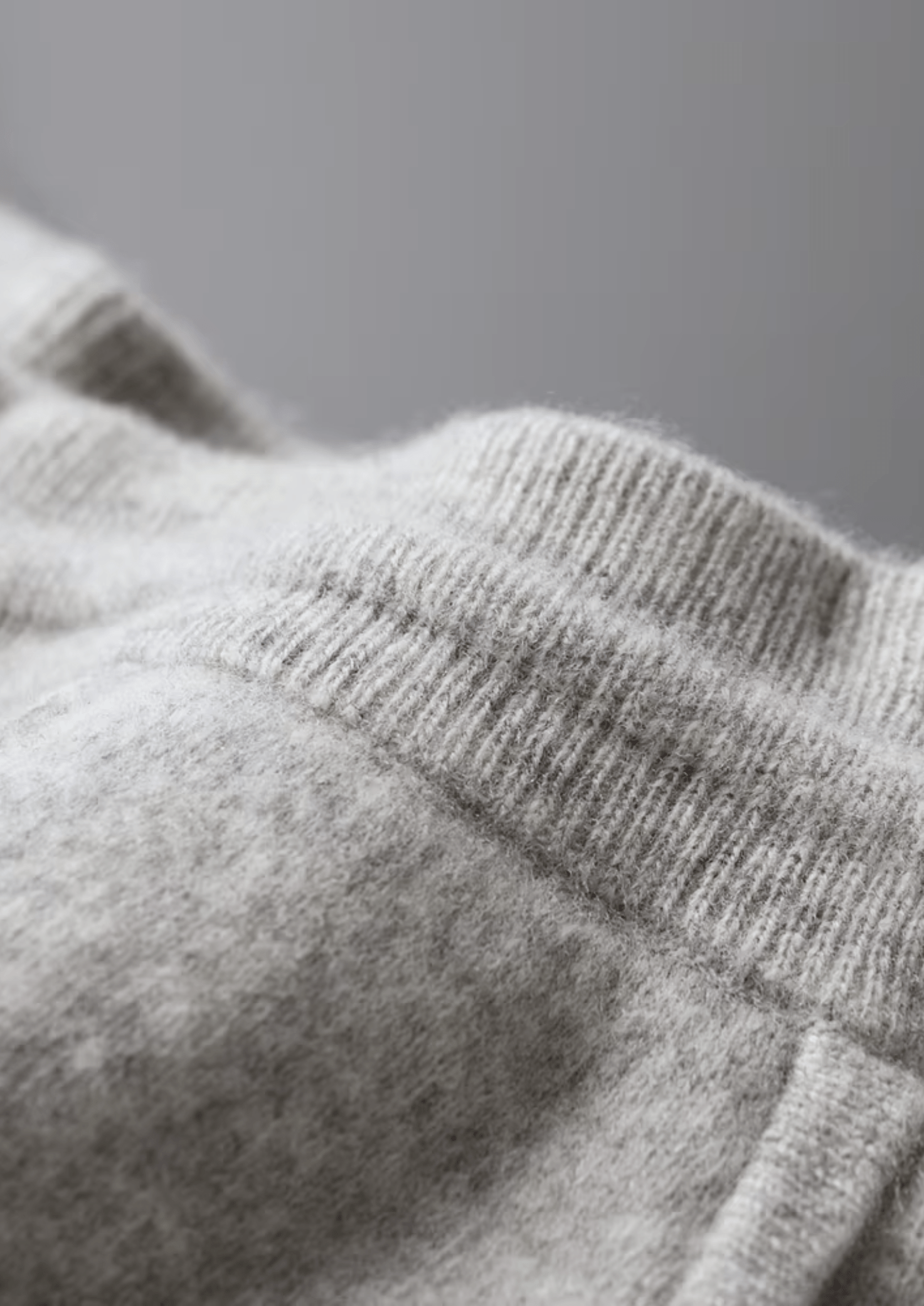 100% MERINO WOOL TWO TONE TRACKSUIT - LORMIER -