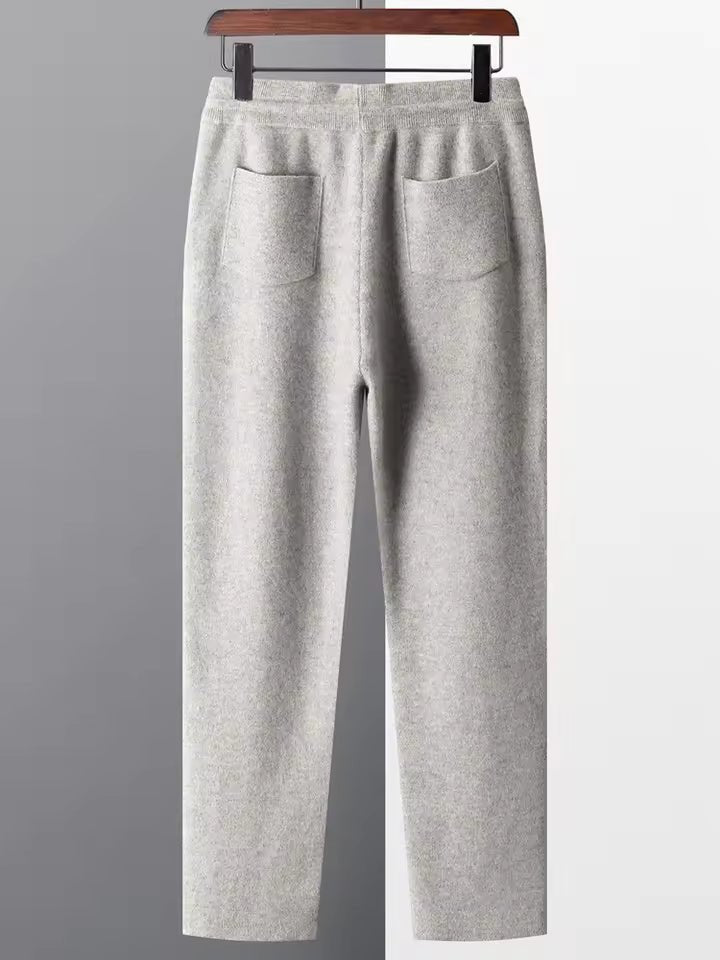 100% MERINO WOOL ZIP UP TRACKSUIT - LORMIER -