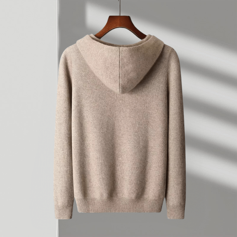 ARDEN - MERINO WOOL HOODIE - LORMIER -