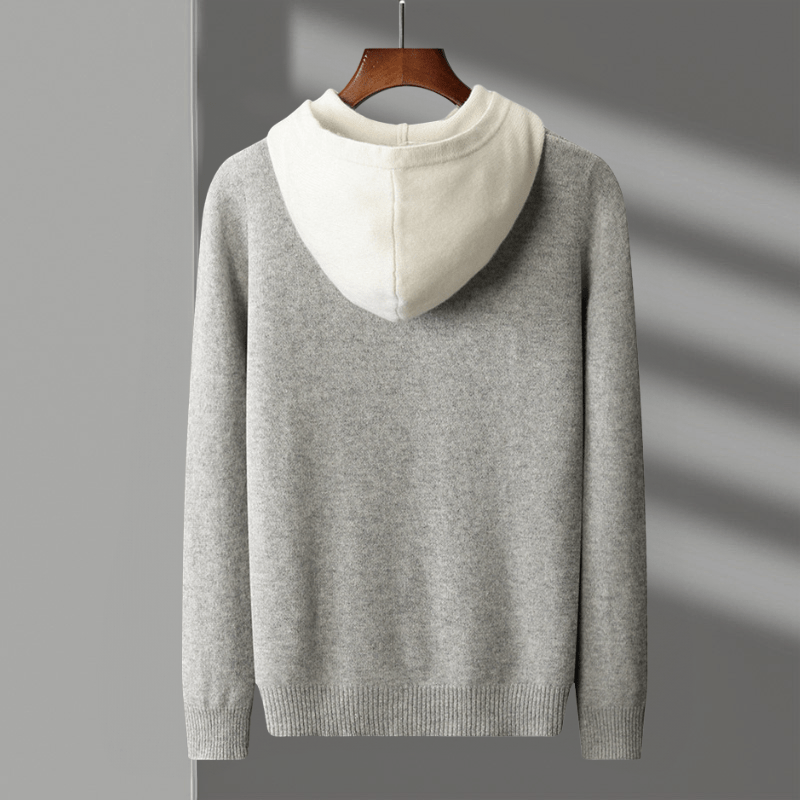 ARDEN - MERINO WOOL HOODIE - LORMIER -