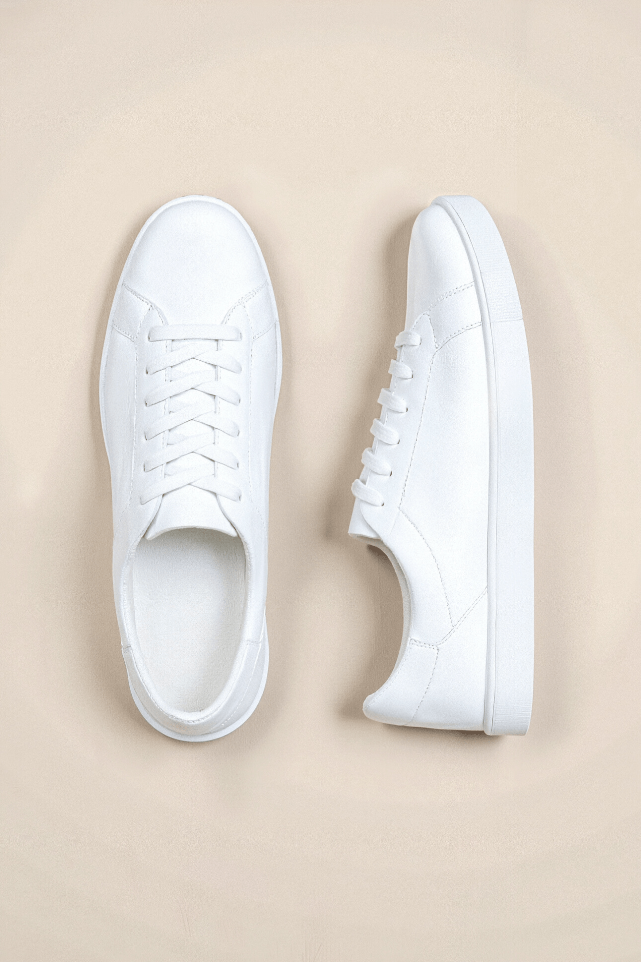 CLASSIC WHITE SNEAKER - LORMIER -