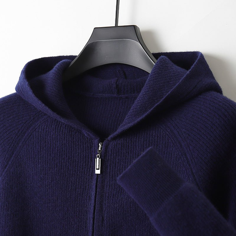 CLOUD - MERINO ZIP UP - LORMIER -