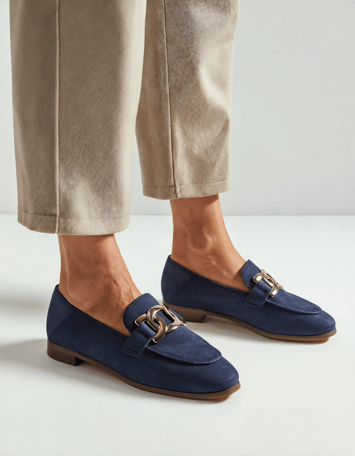 DUCHESS LOAFERS SUEDE - LORMIER -
