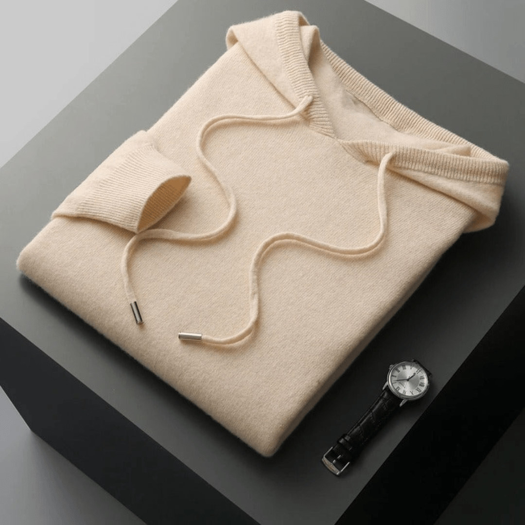 HORIZON - MERINO WOOL HOODIE - LORMIER -