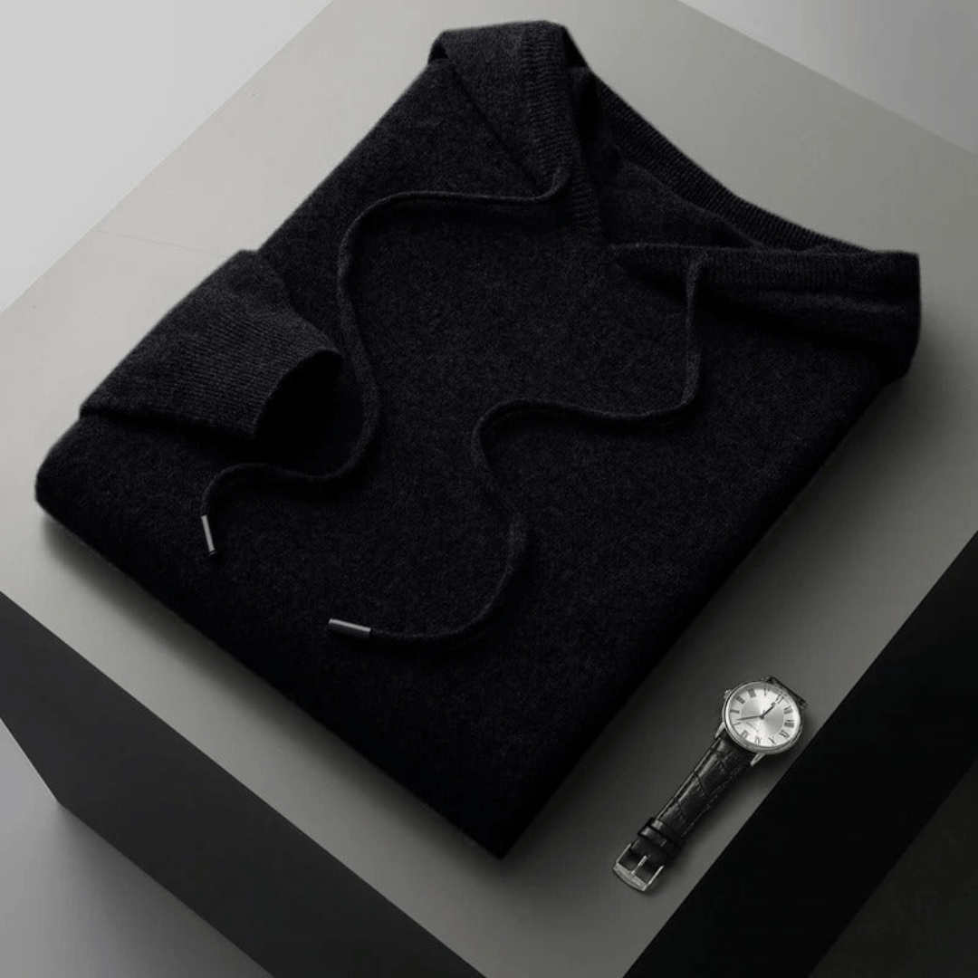 HORIZON - MERINO WOOL HOODIE - LORMIER -