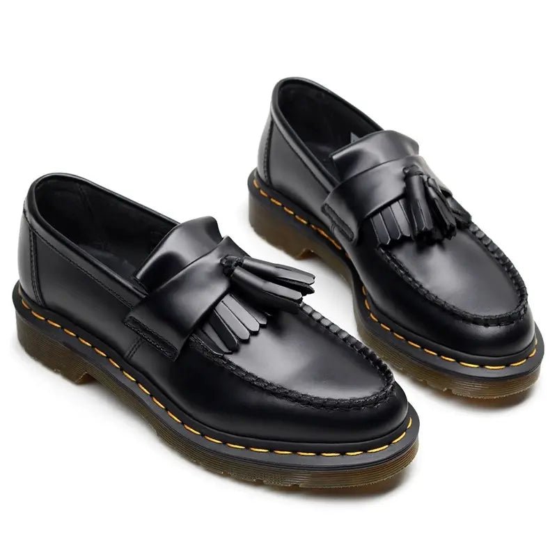 LEATHER LOAFERS - LORMIER -