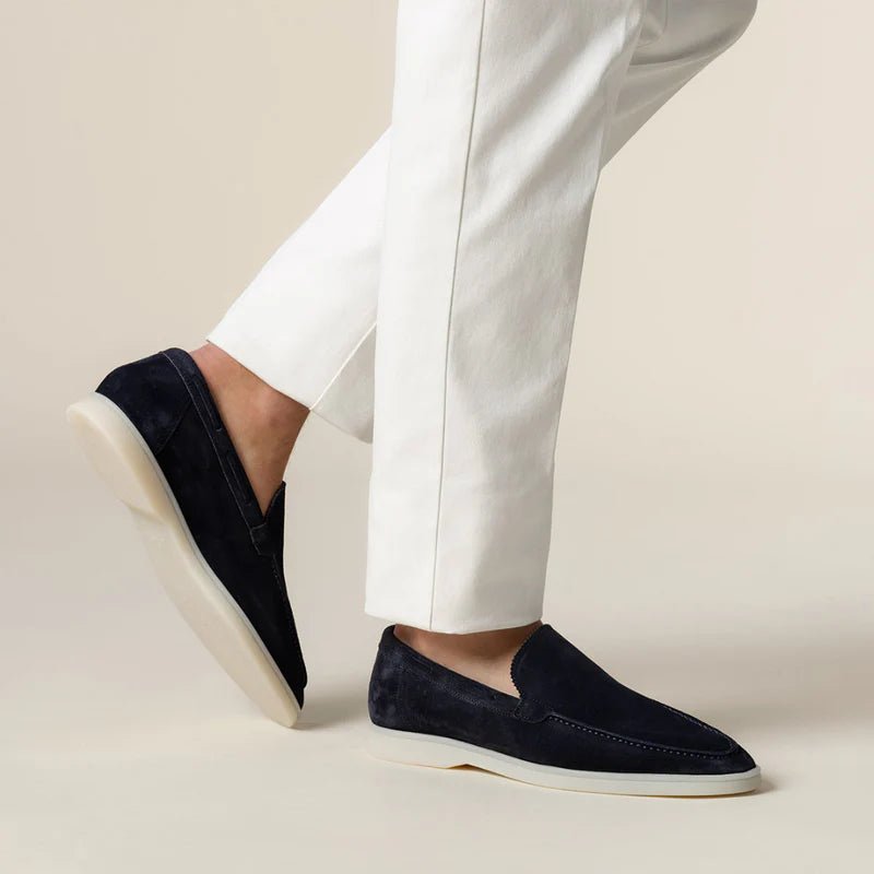 LORMIER PREMIUM SUEDE LOAFERS - LORMIER -