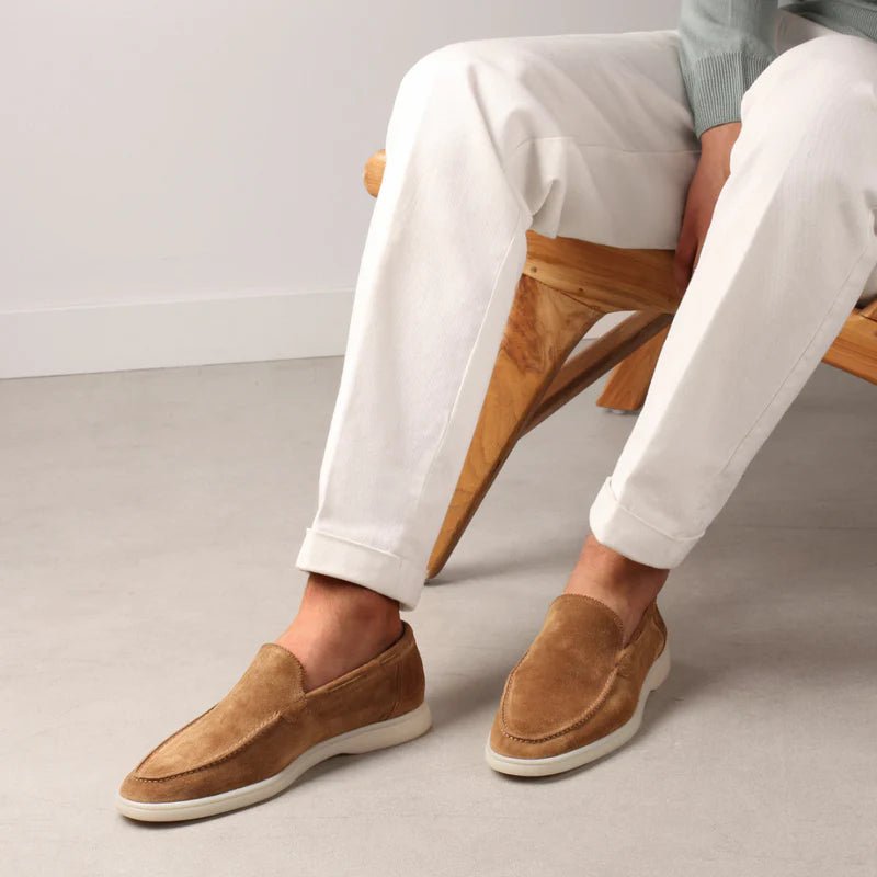 LORMIER PREMIUM SUEDE LOAFERS - LORMIER -