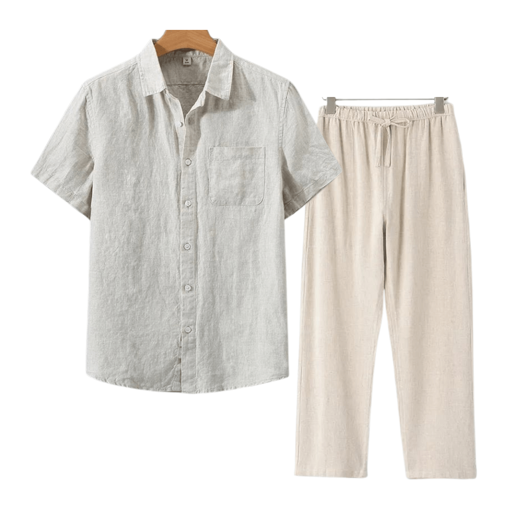 MALDIVES - LINEN OUTFIT - LORMIER -
