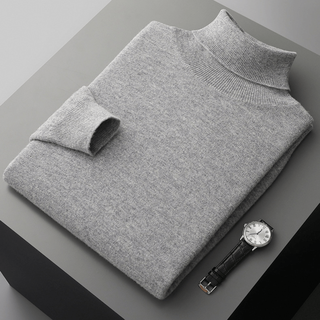 MERIDIAN - MERINO TURTLENECK - LORMIER -