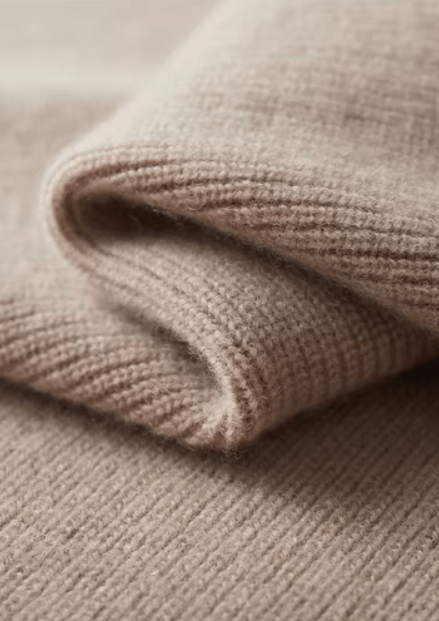 MERINO WOOL TWO TONE ZIPPER SWEATER POLO - LORMIER -