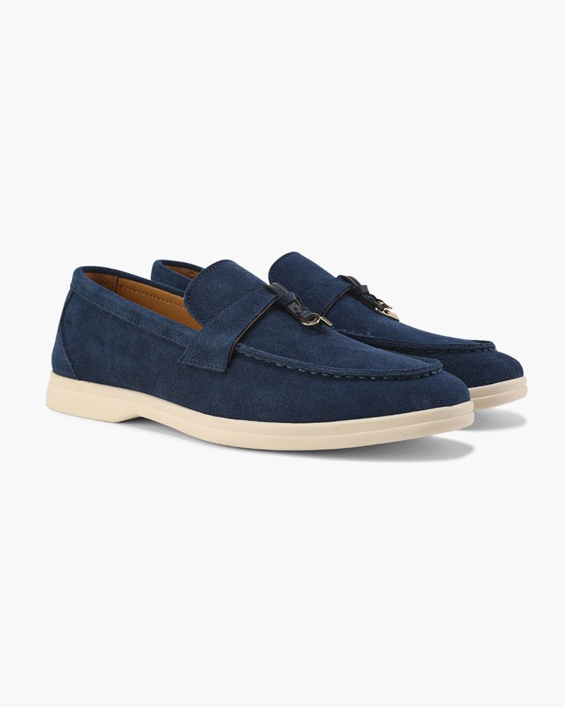 OLD MONEY SUEDE LADY LOAFERS - LORMIER -