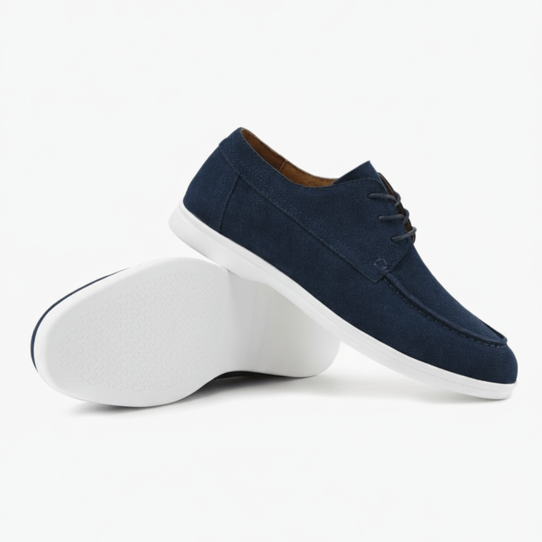 PREMIUM SUEDE LACE SHOES - LORMIER -