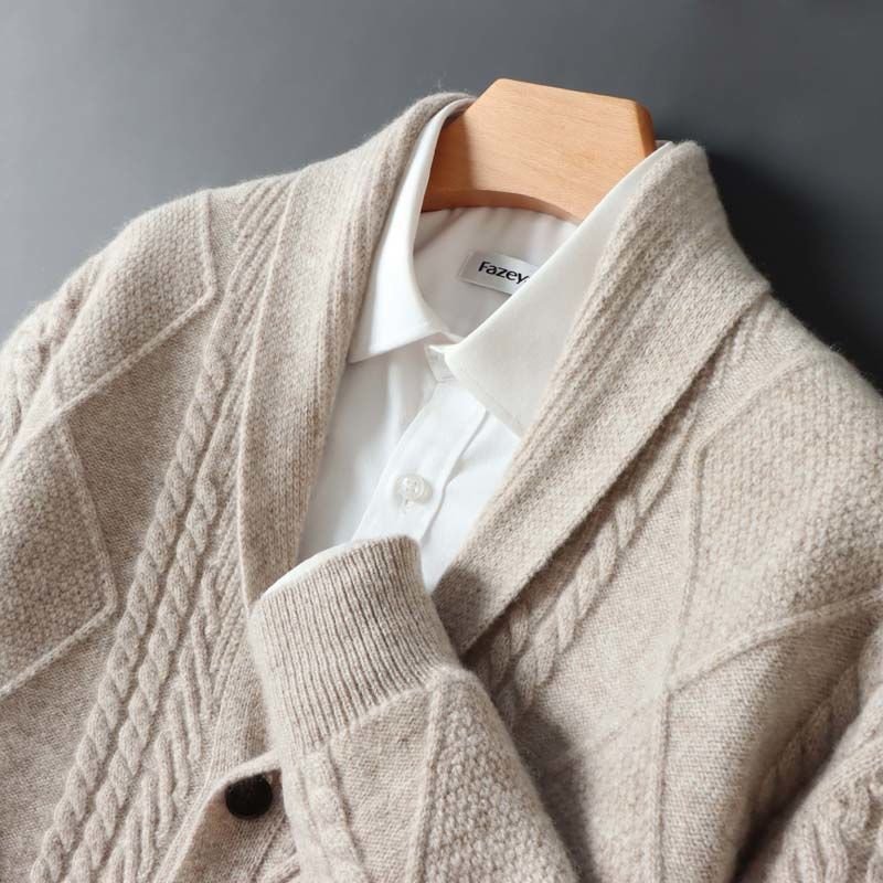 REGENCY - MERINO CARDIGAN - LORMIER -