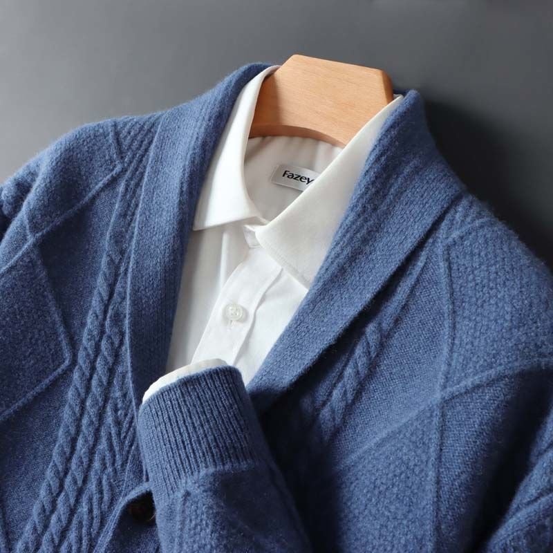 REGENCY - MERINO CARDIGAN - LORMIER -
