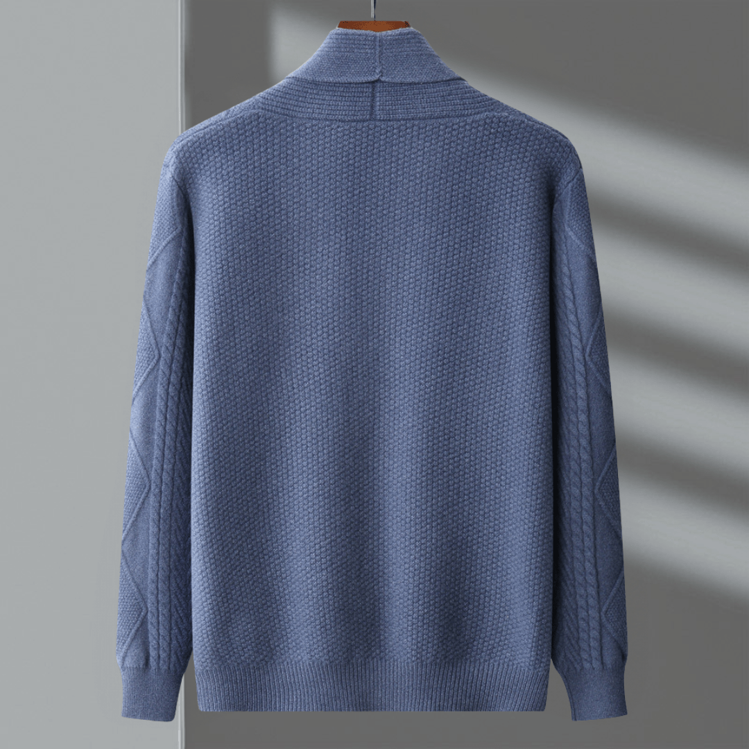 REGENCY - MERINO CARDIGAN - LORMIER -