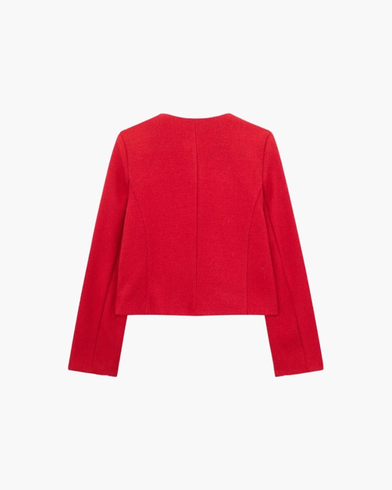 SAVILE CROP BLAZER - LORMIER -