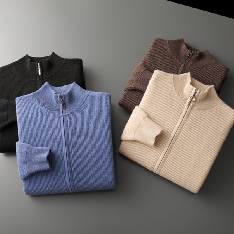 SKYLINE - MERINO ZIP UP - LORMIER -