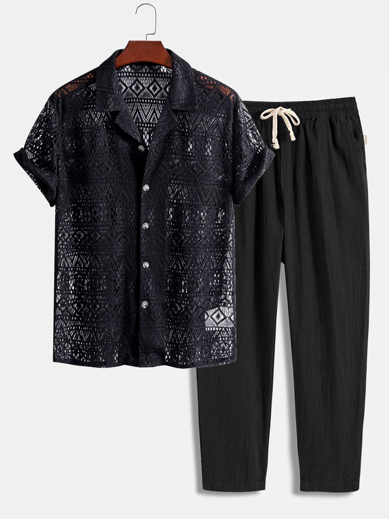 TANGIER - SHORT - SLEEVED SET - LORMIER -