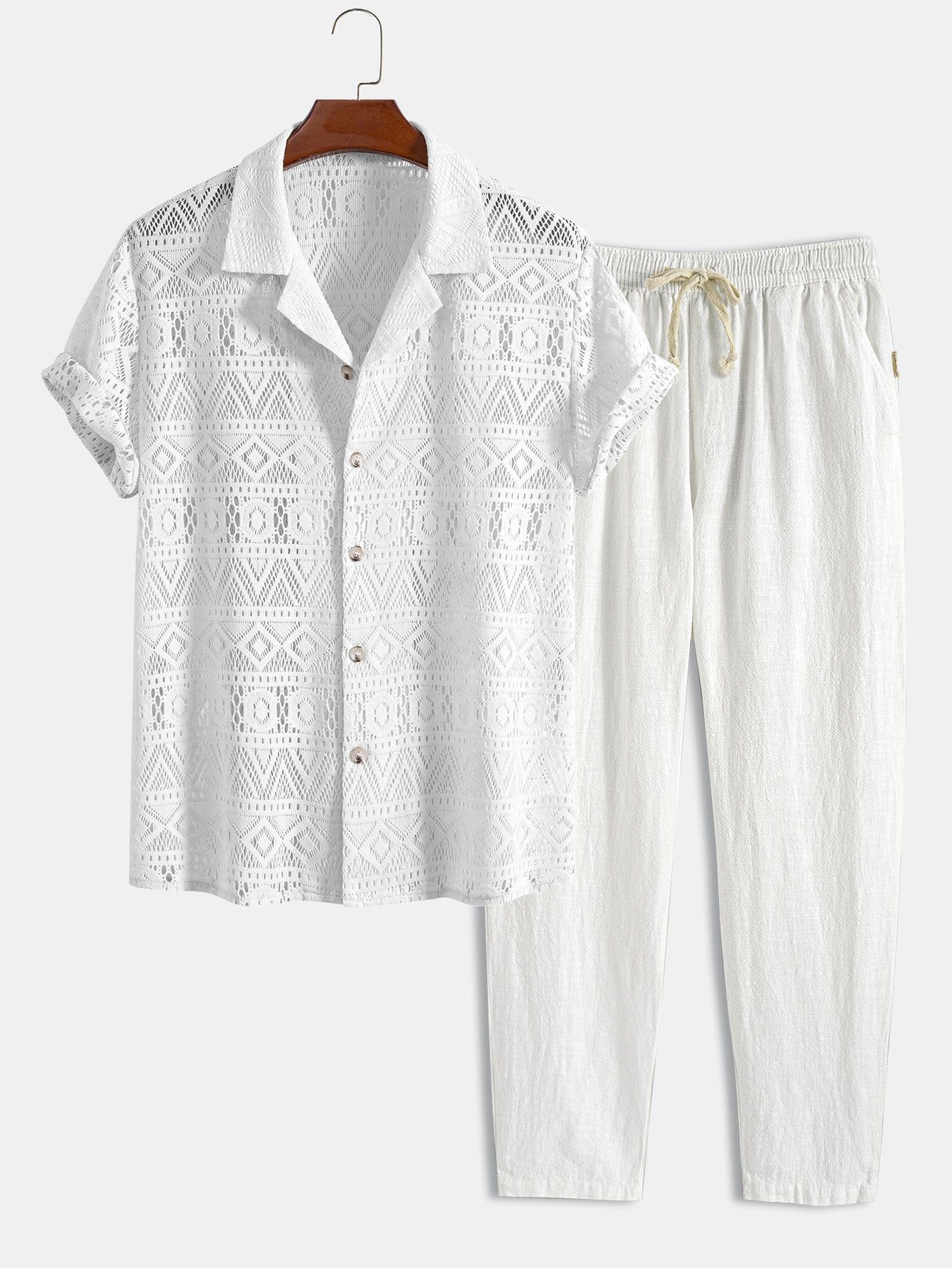TANGIER - SHORT - SLEEVED SET - LORMIER -