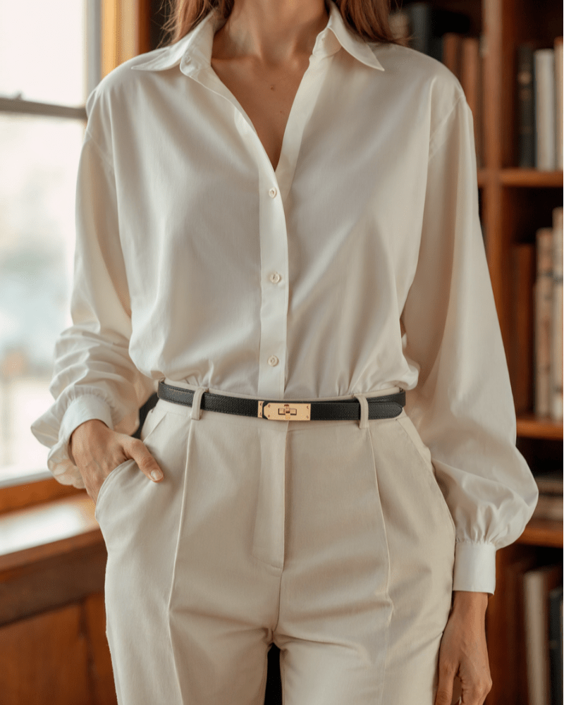 VINTAGE SLIM BELT - LORMIER -