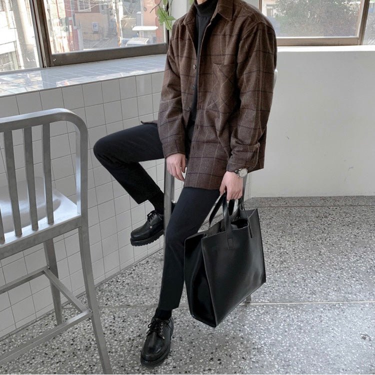WOOLEN OVERSHIRT - LORMIER -