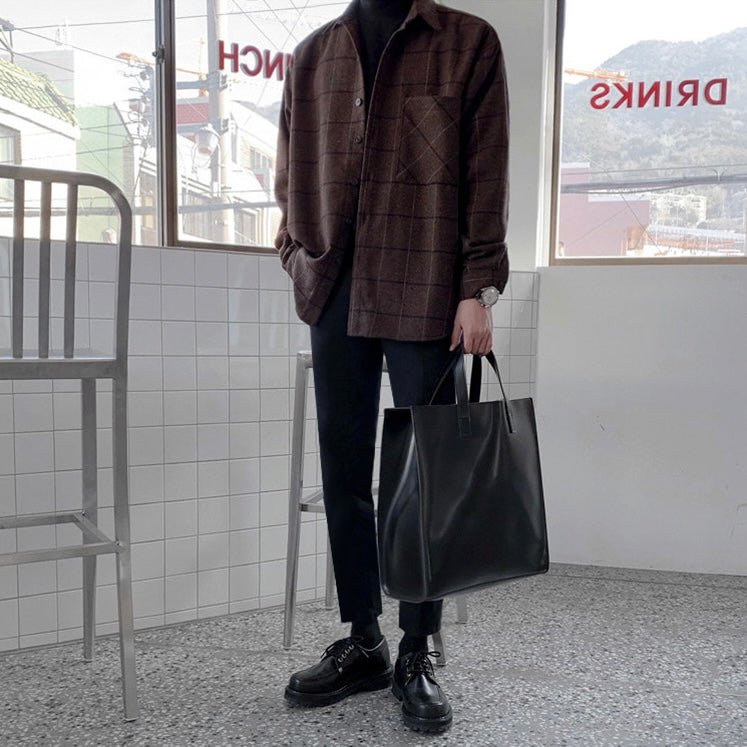 WOOLEN OVERSHIRT - LORMIER -