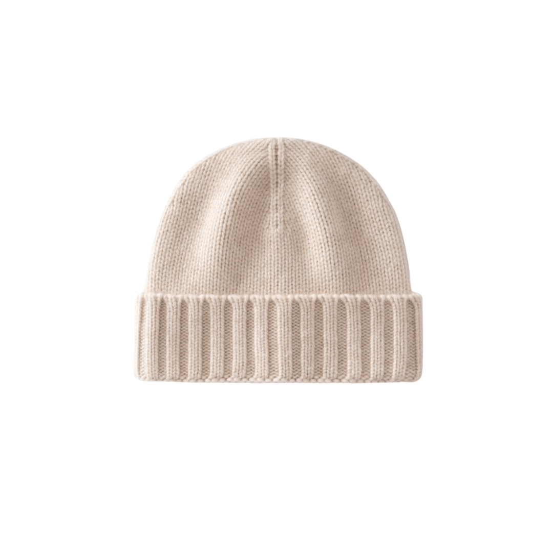 100% CASHMERE BEANIE - LORMIER - 