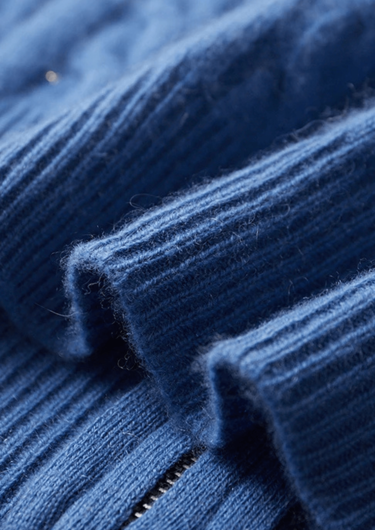 100% CASHMERE CABLE KNIT ZIPPER HOODIE - LORMIER - 