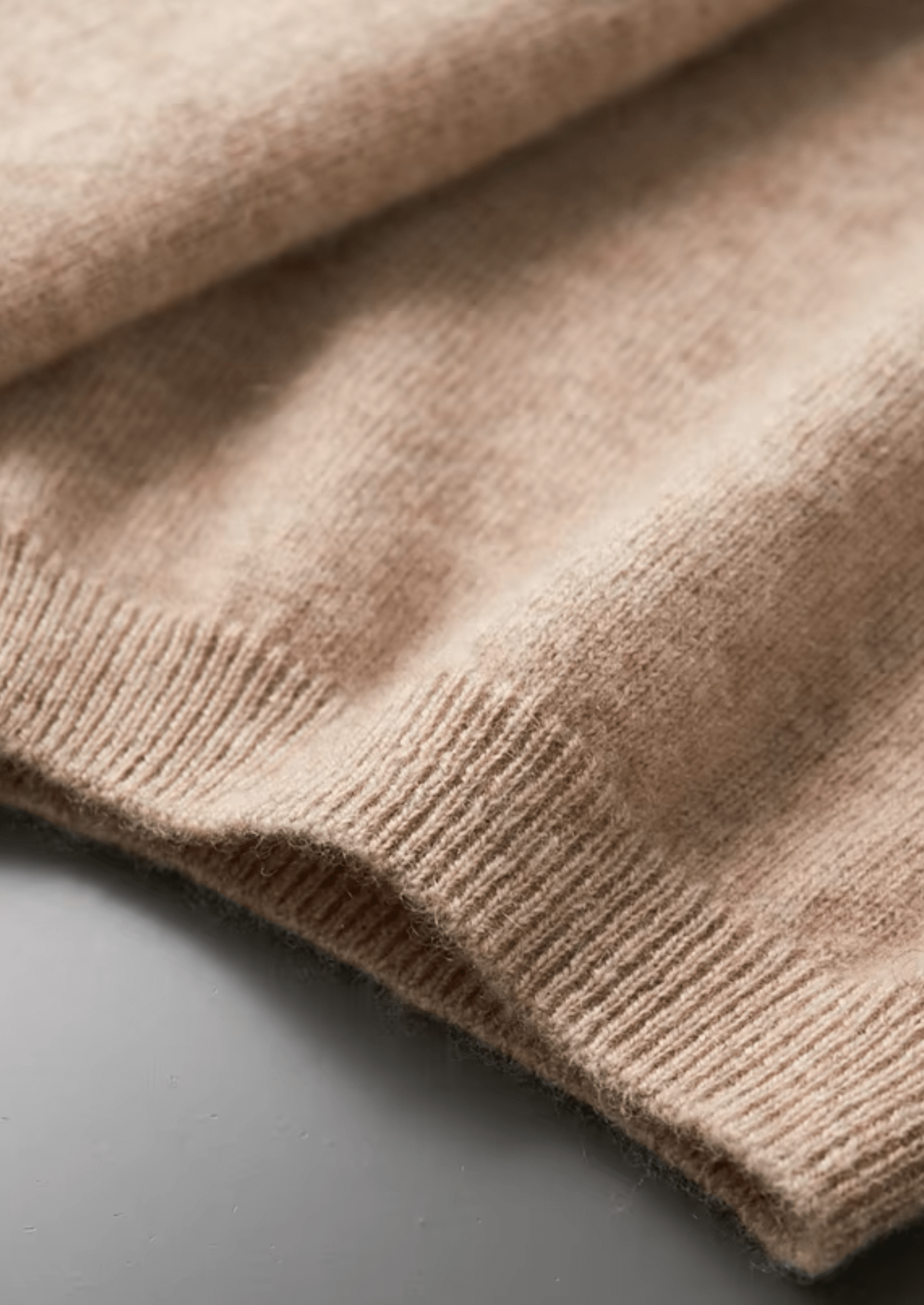 100% CASHMERE CLASSIC CREWNECK T - SHIRT - LORMIER - 