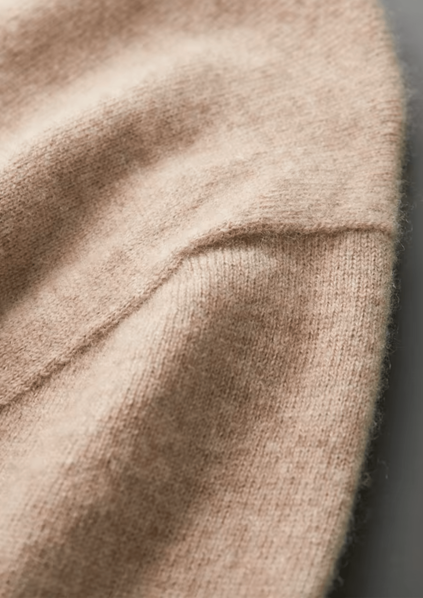 100% CASHMERE CLASSIC CREWNECK T - SHIRT - LORMIER - 