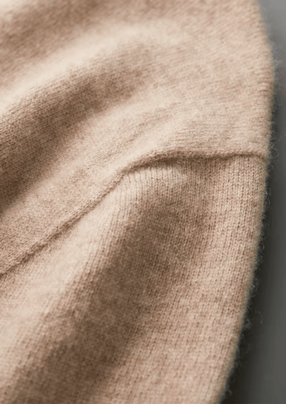 100% CASHMERE CLASSIC CREWNECK T - SHIRT - LORMIER - 