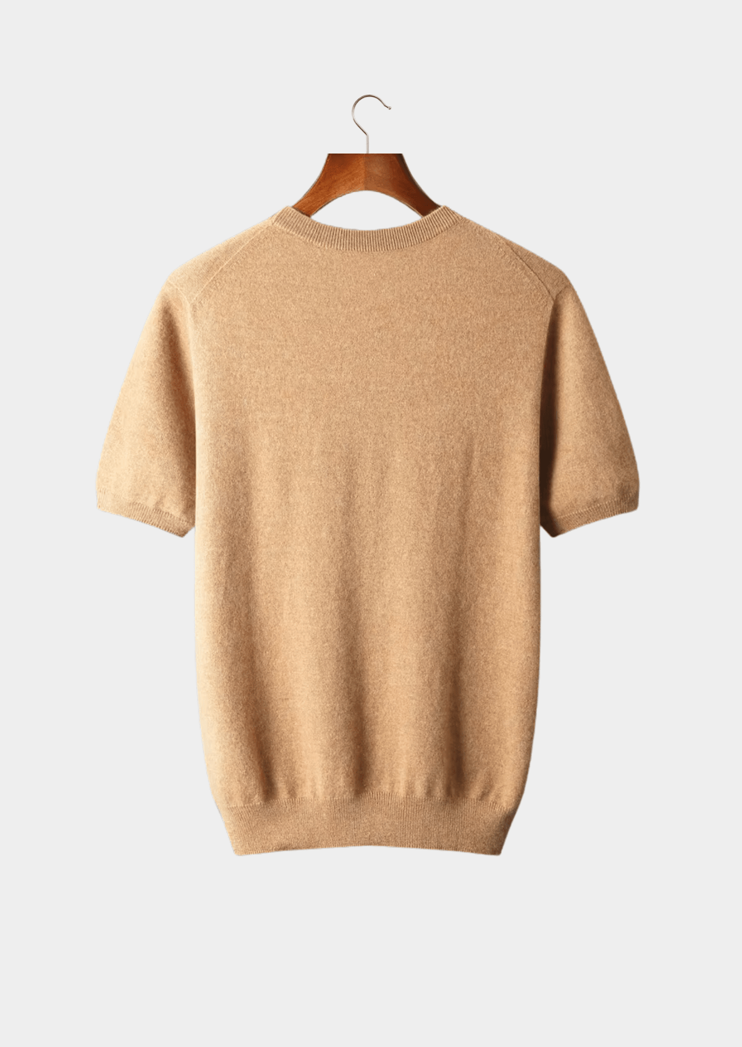 100% CASHMERE CLASSIC CREWNECK T - SHIRT - LORMIER - 