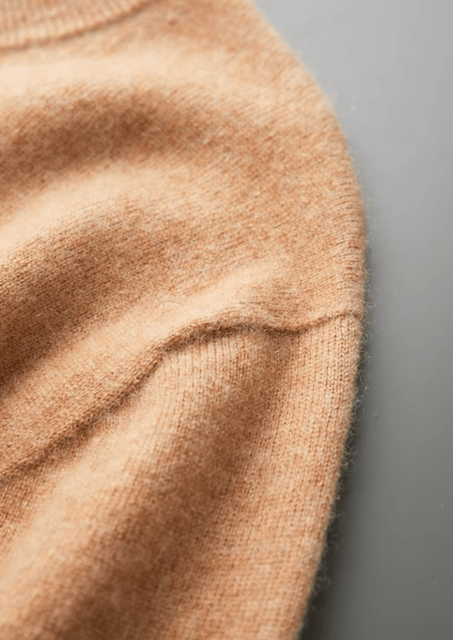 100% CASHMERE CLASSIC CREWNECK T - SHIRT - LORMIER - 