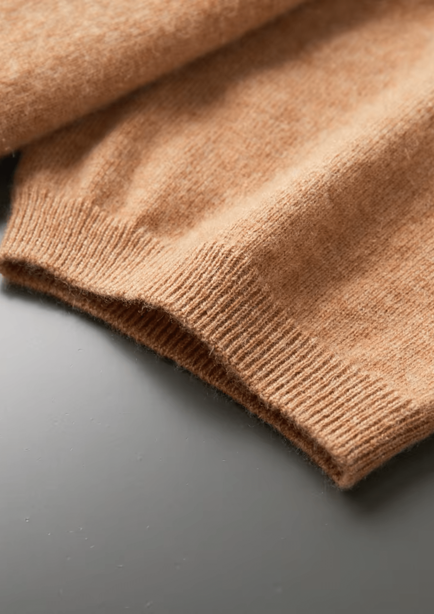 100% CASHMERE CLASSIC CREWNECK T - SHIRT - LORMIER - 