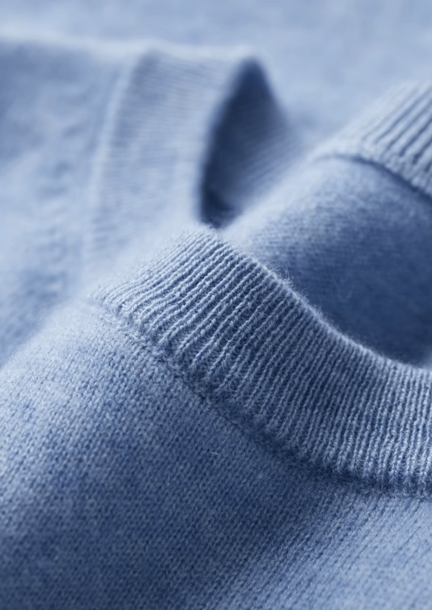 100% CASHMERE CLASSIC CREWNECK T - SHIRT - LORMIER - 