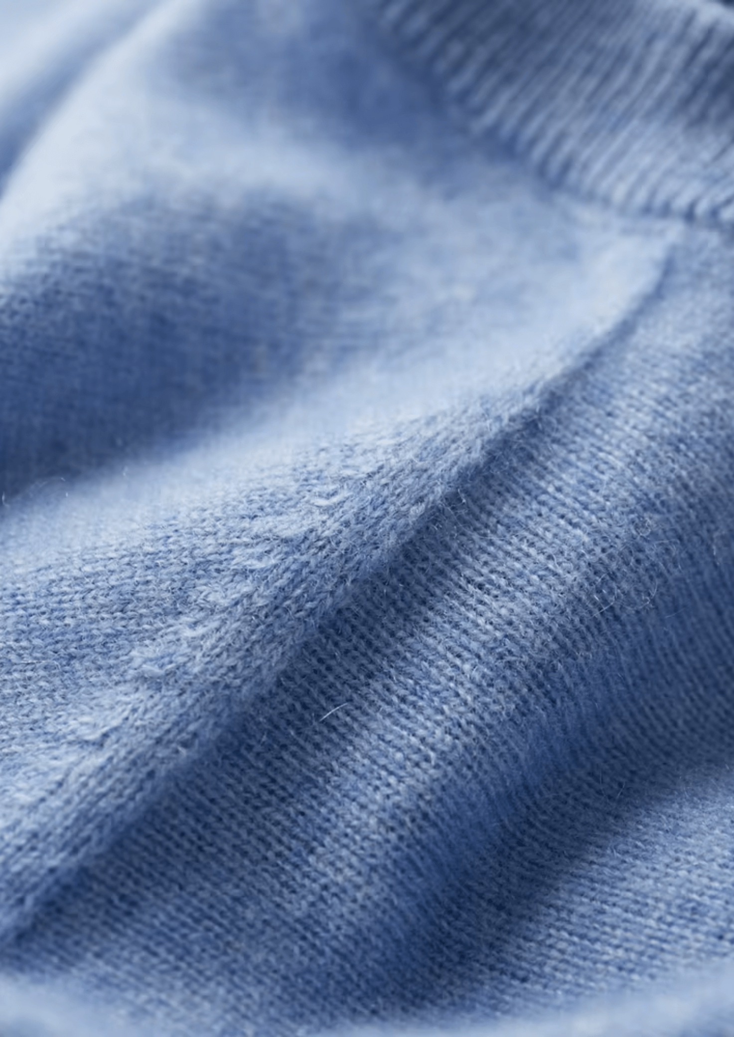 100% CASHMERE CLASSIC CREWNECK T - SHIRT - LORMIER - 