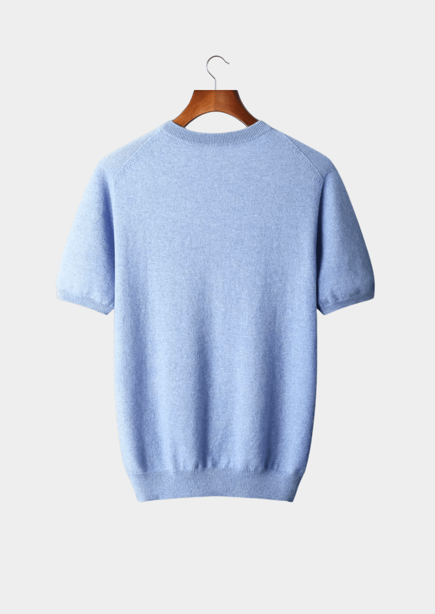 100% CASHMERE CLASSIC CREWNECK T - SHIRT - LORMIER - 