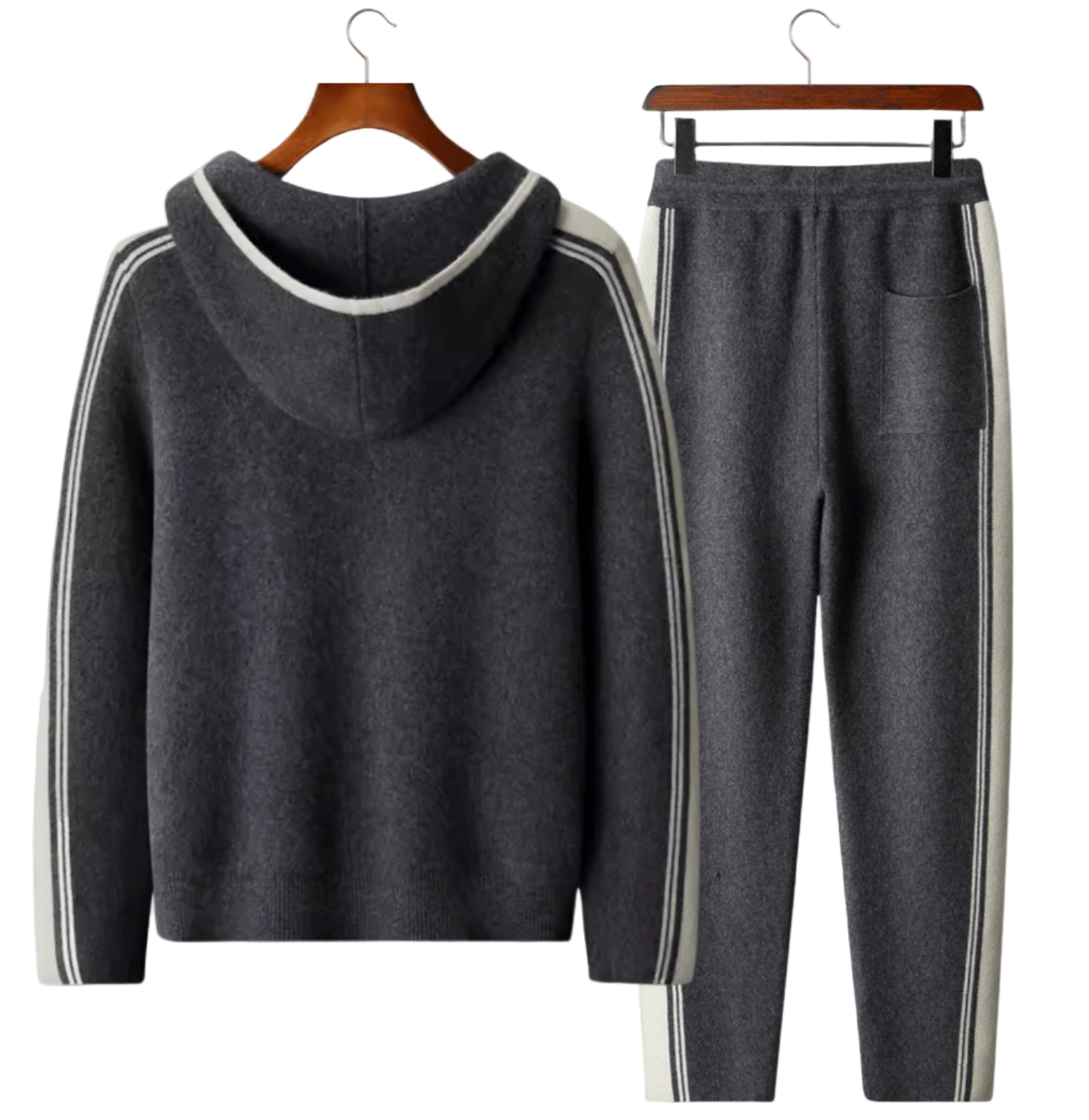 100% CASHMERE DAMIEN TRACKSUIT - LORMIER - 