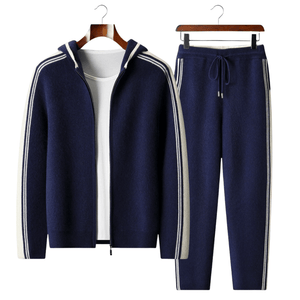 100% CASHMERE DAMIEN TRACKSUIT - LORMIER - 