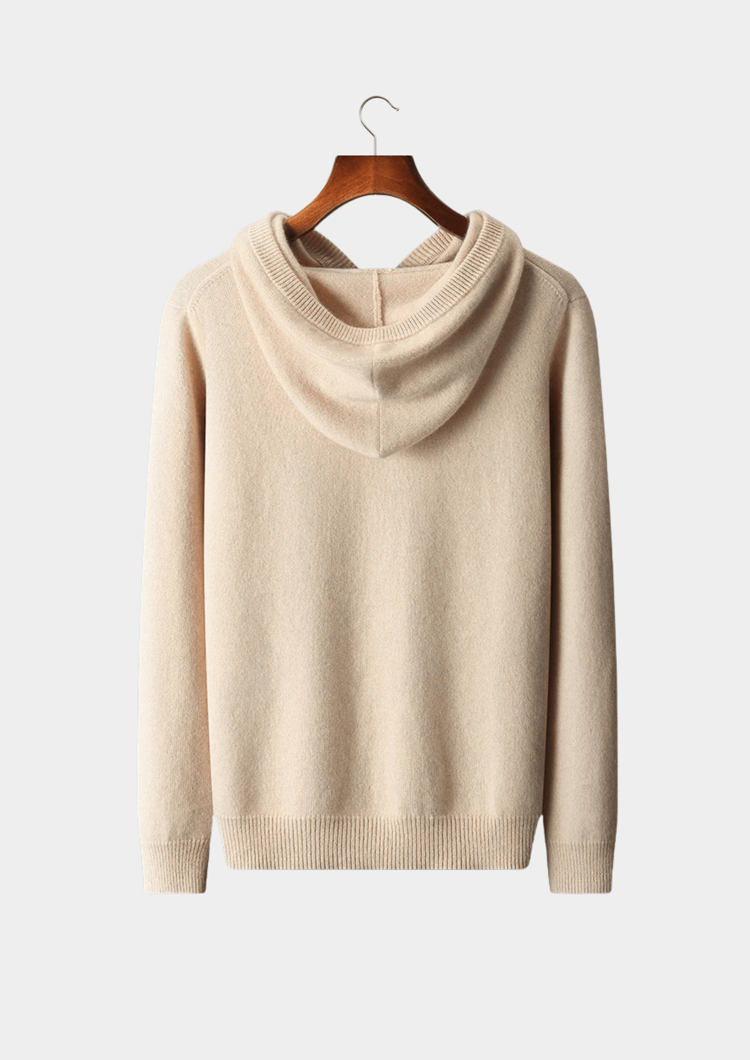 100% CASHMERE LEISURE HOODIE - LORMIER - 