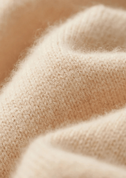 100% CASHMERE LEISURE HOODIE - LORMIER - 