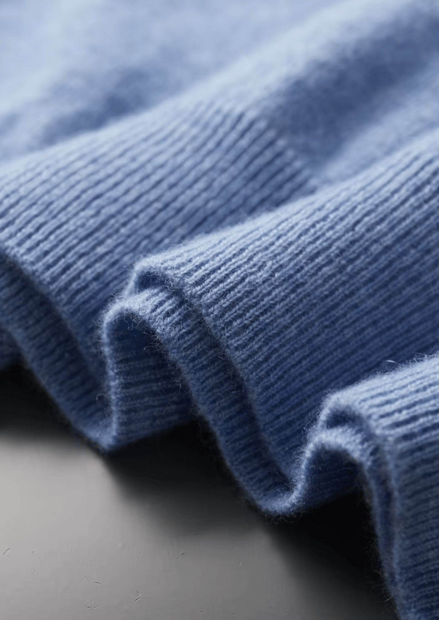 100% CASHMERE MOCK NECK T - SHIRT - LORMIER - 