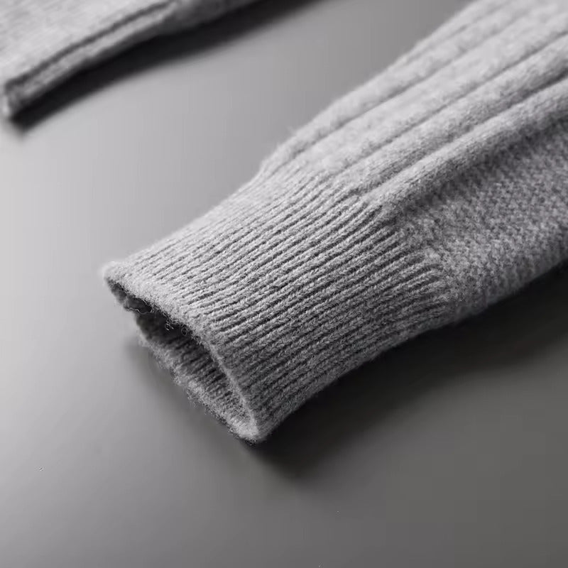 100% CASHMERE PATTERN VEST - LORMIER - 
