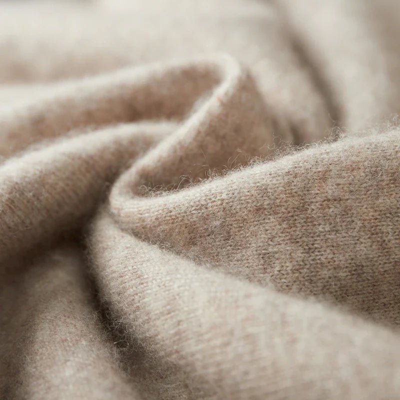 100% CASHMERE POLO - LORMIER - 