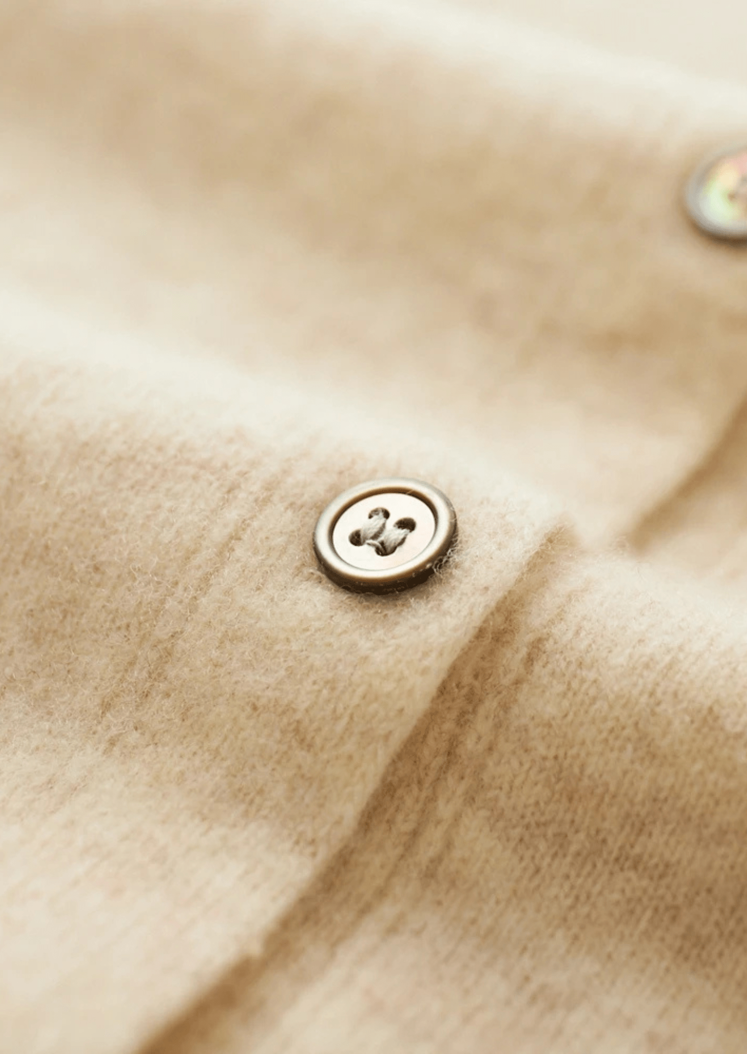 100% CASHMERE POLO CARDIGAN - LORMIER - 