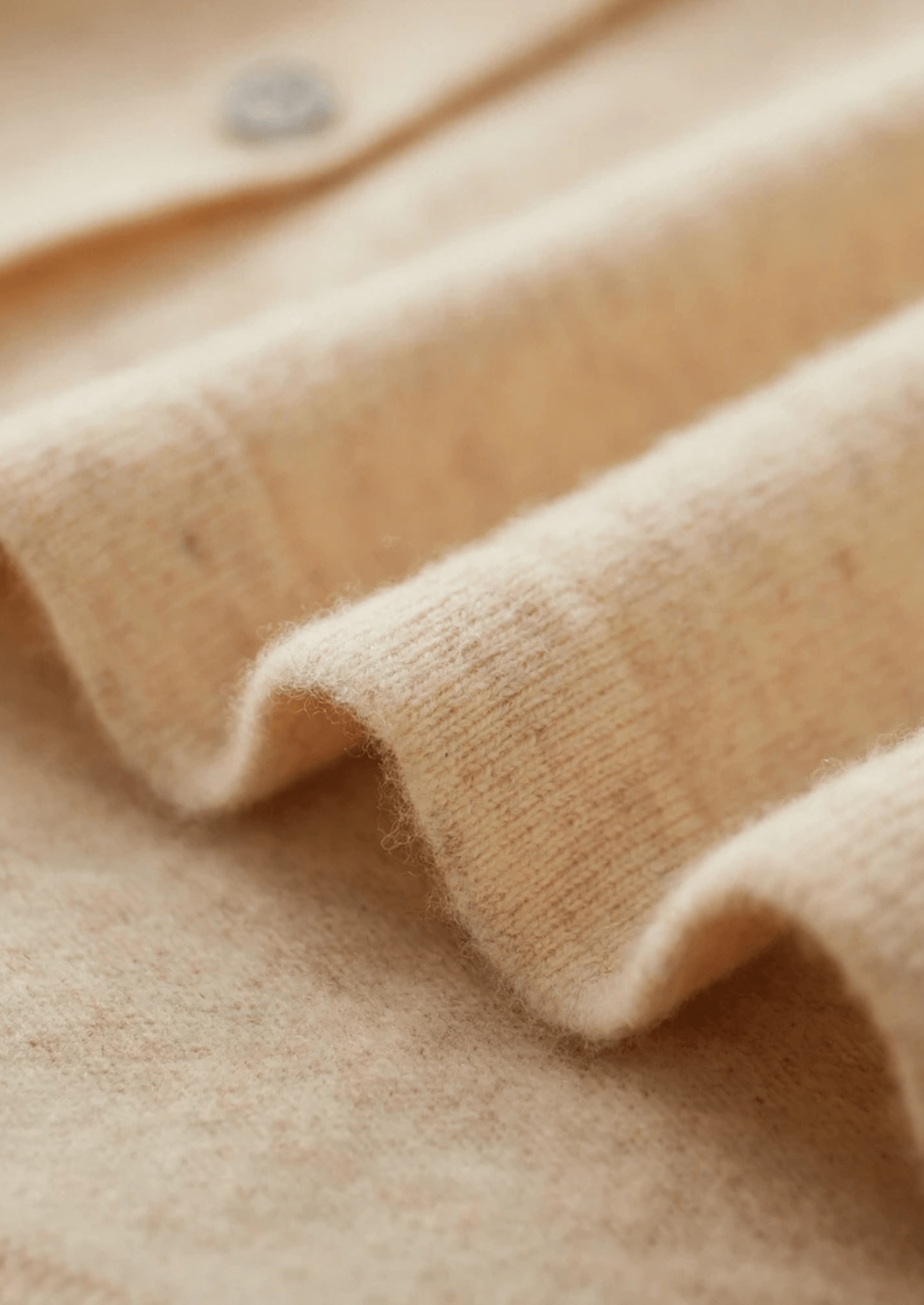 100% CASHMERE POLO CARDIGAN - LORMIER - 